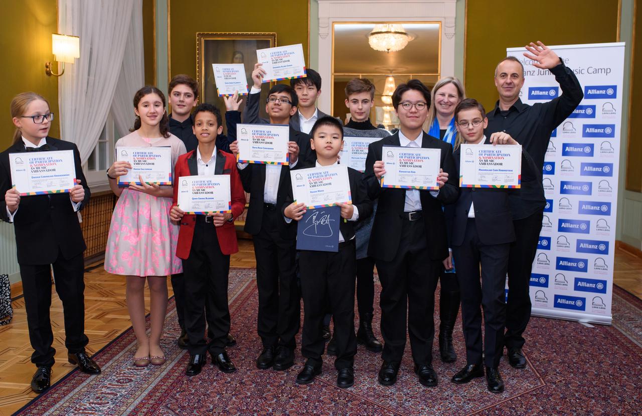 patrocinios aseguradora Allianz - Allianz Junior Music Camp